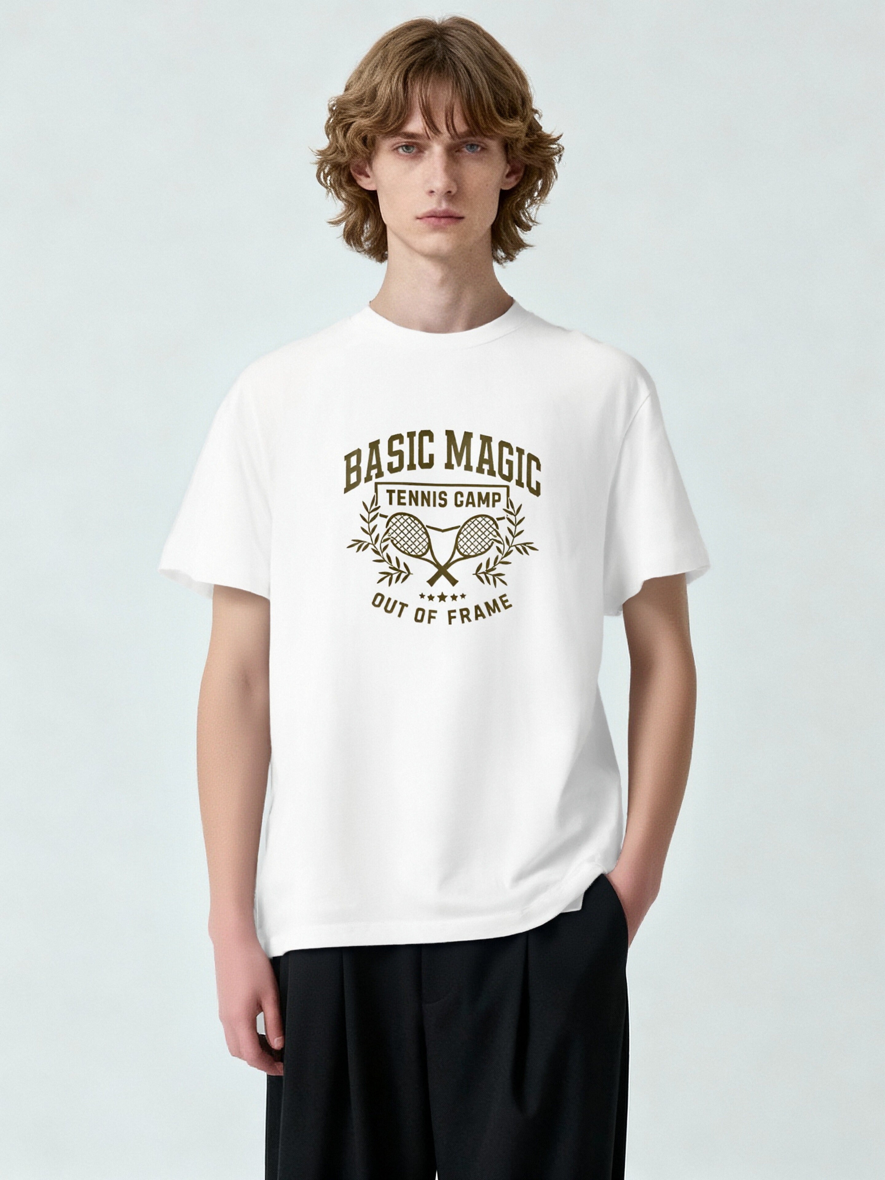 “Basic Magic Tennis Camp” Graphic T shirt