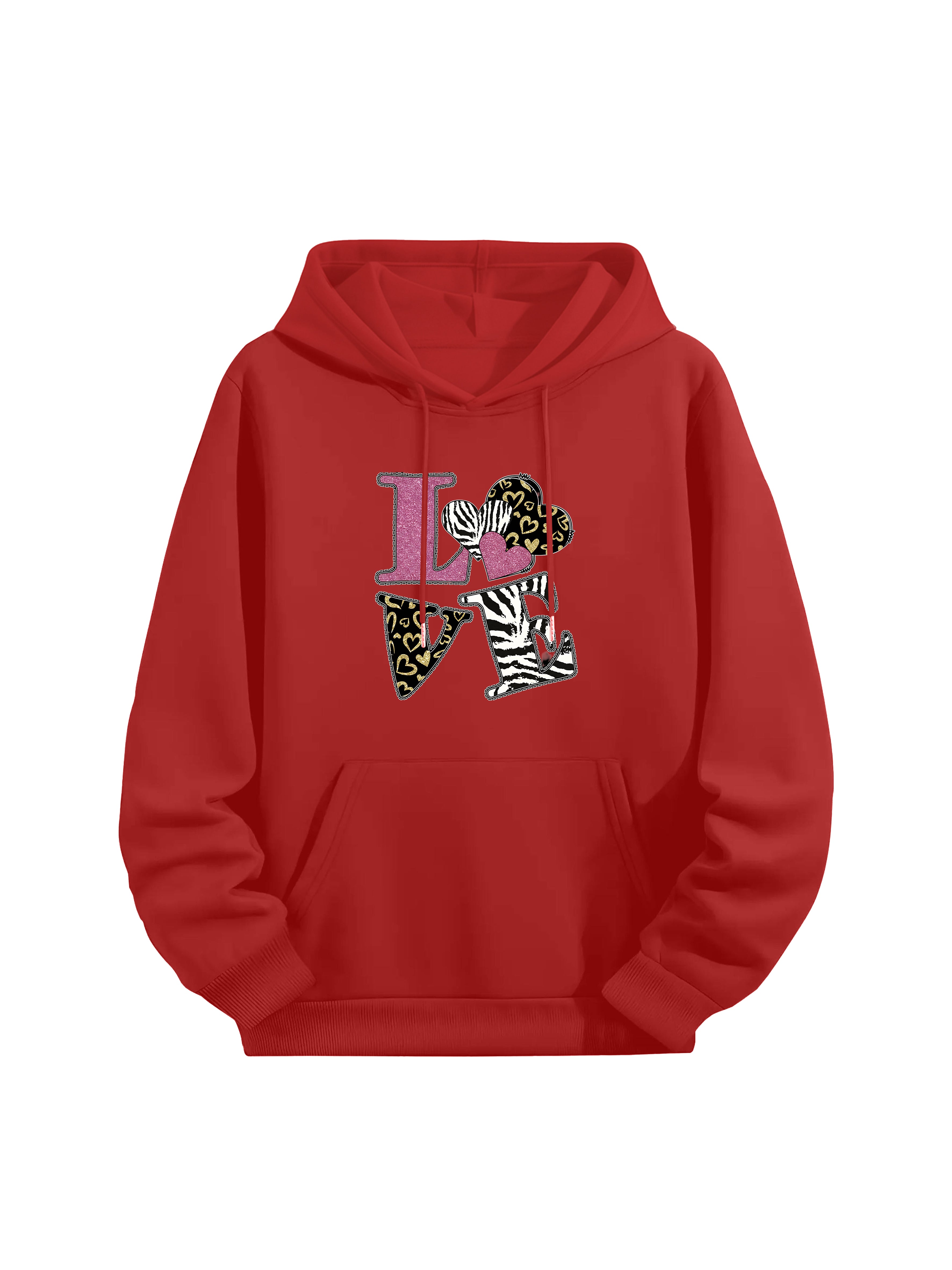 Edgy Leopard & Zebra Couple Hoodies