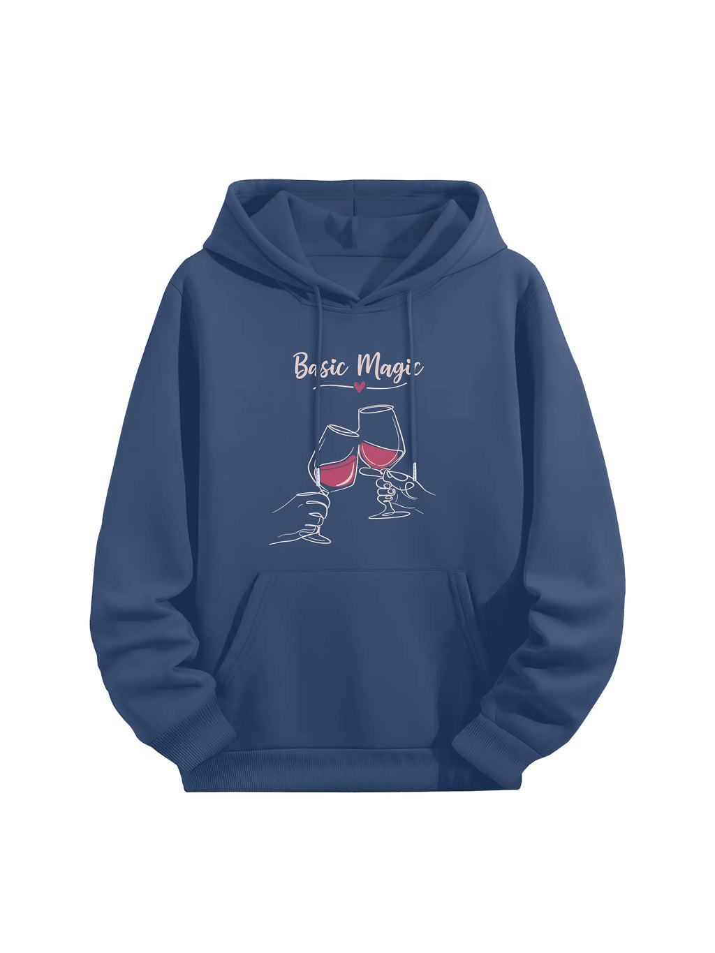 Wine Toast Love Couple Hoodies