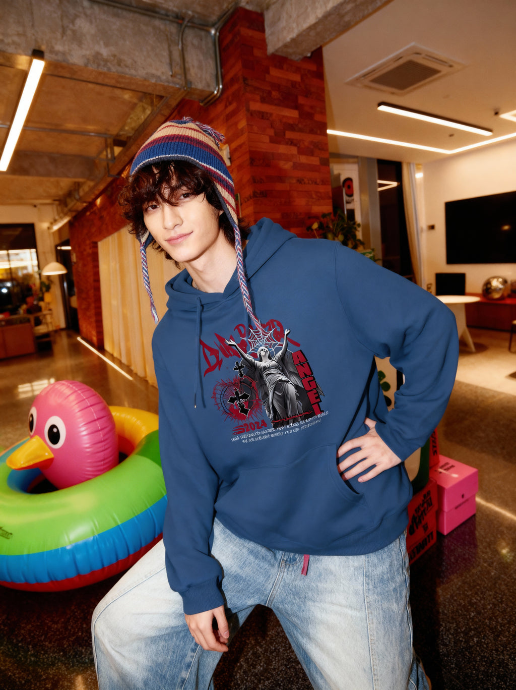 Goth Dark Angel Edge Hoodie