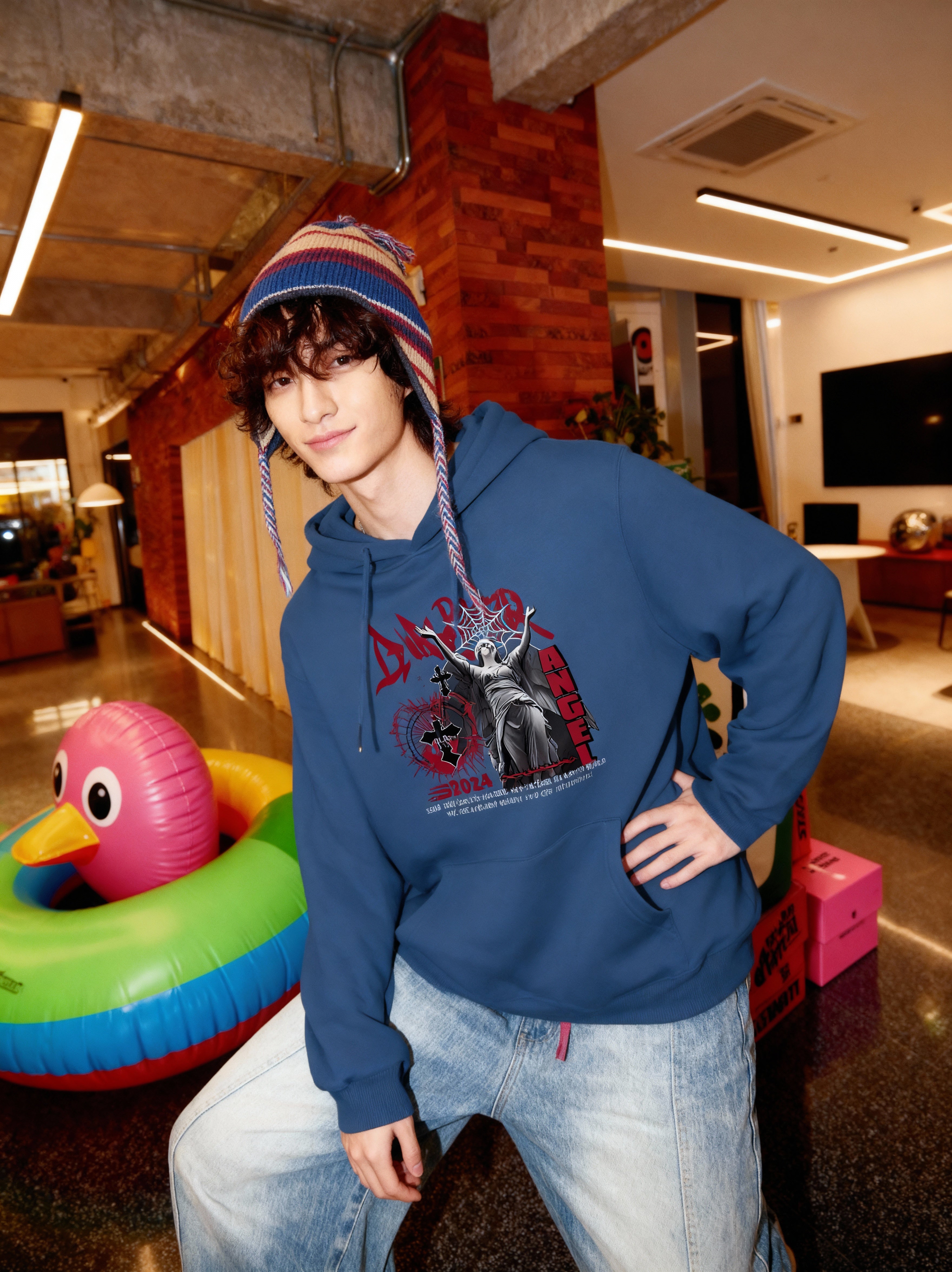 Goth Dark Angel Edge Hoodie