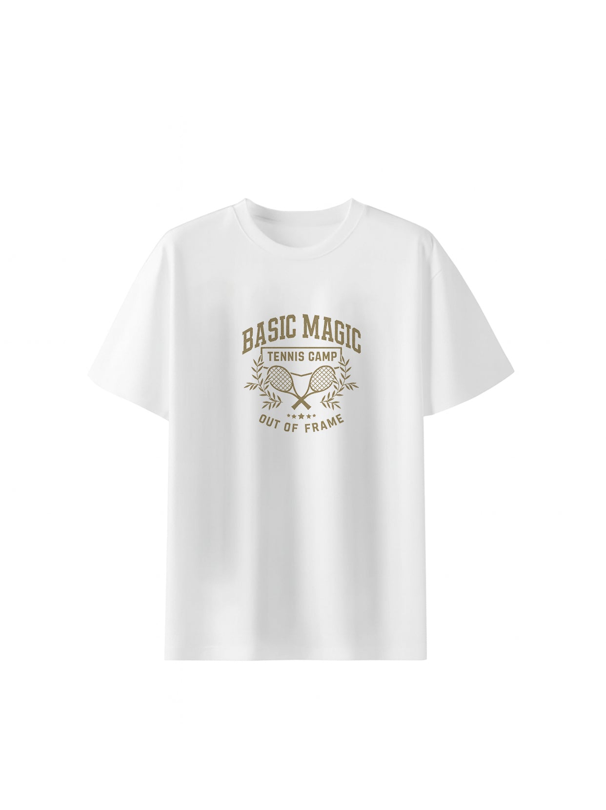 “Basic Magic Tennis Camp” Graphic T shirt