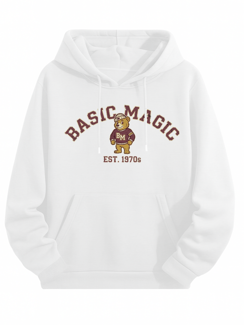 Basic Magic Vintage Bear Hoodie