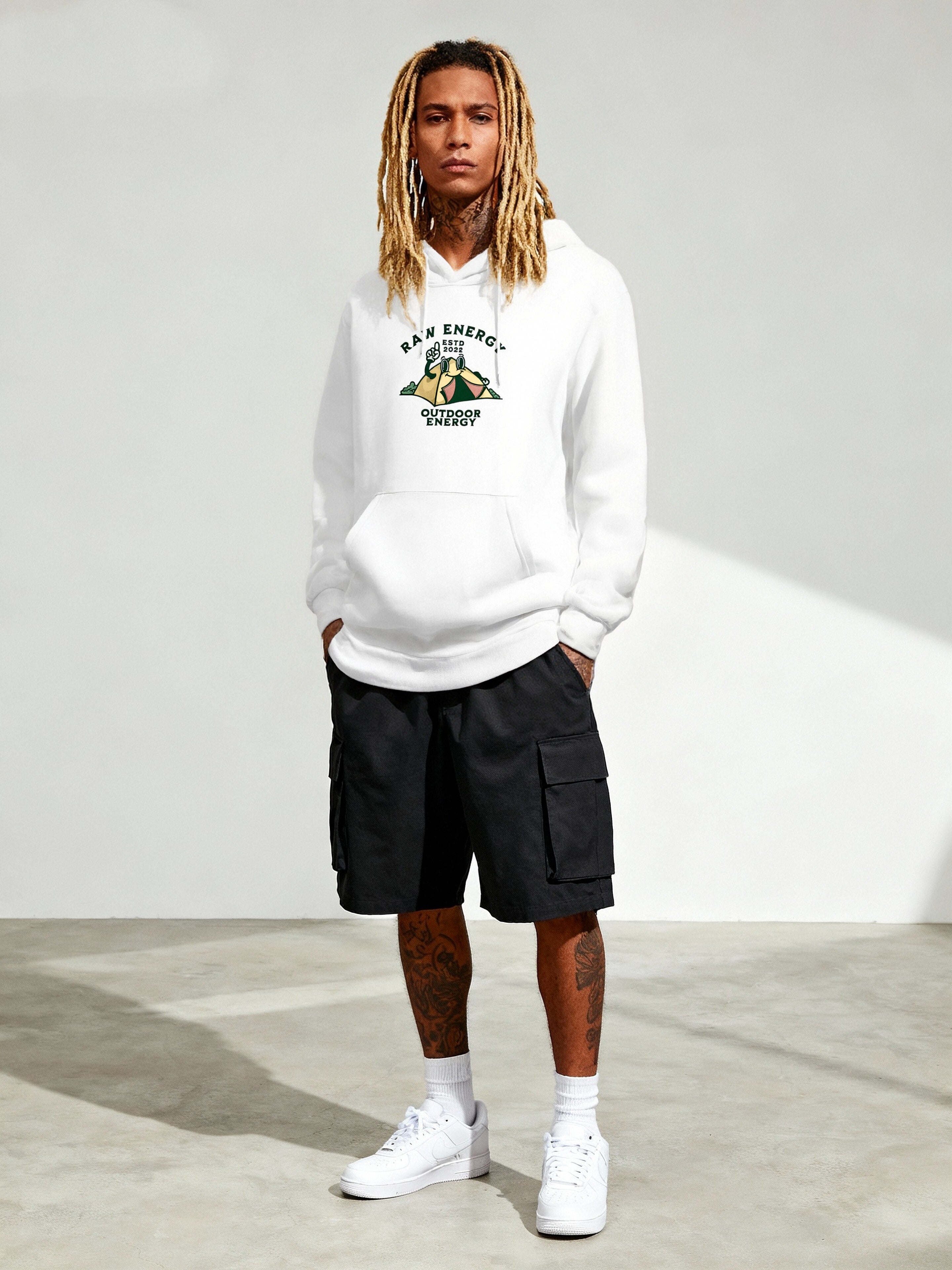 Modern Retro-Hoodie