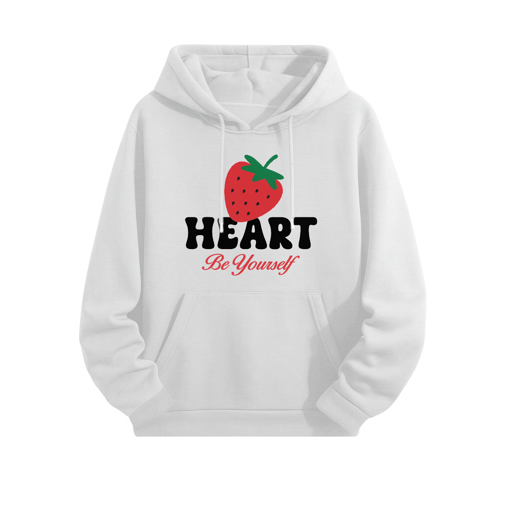 Strawberry Heart Self-Expression Hoodie