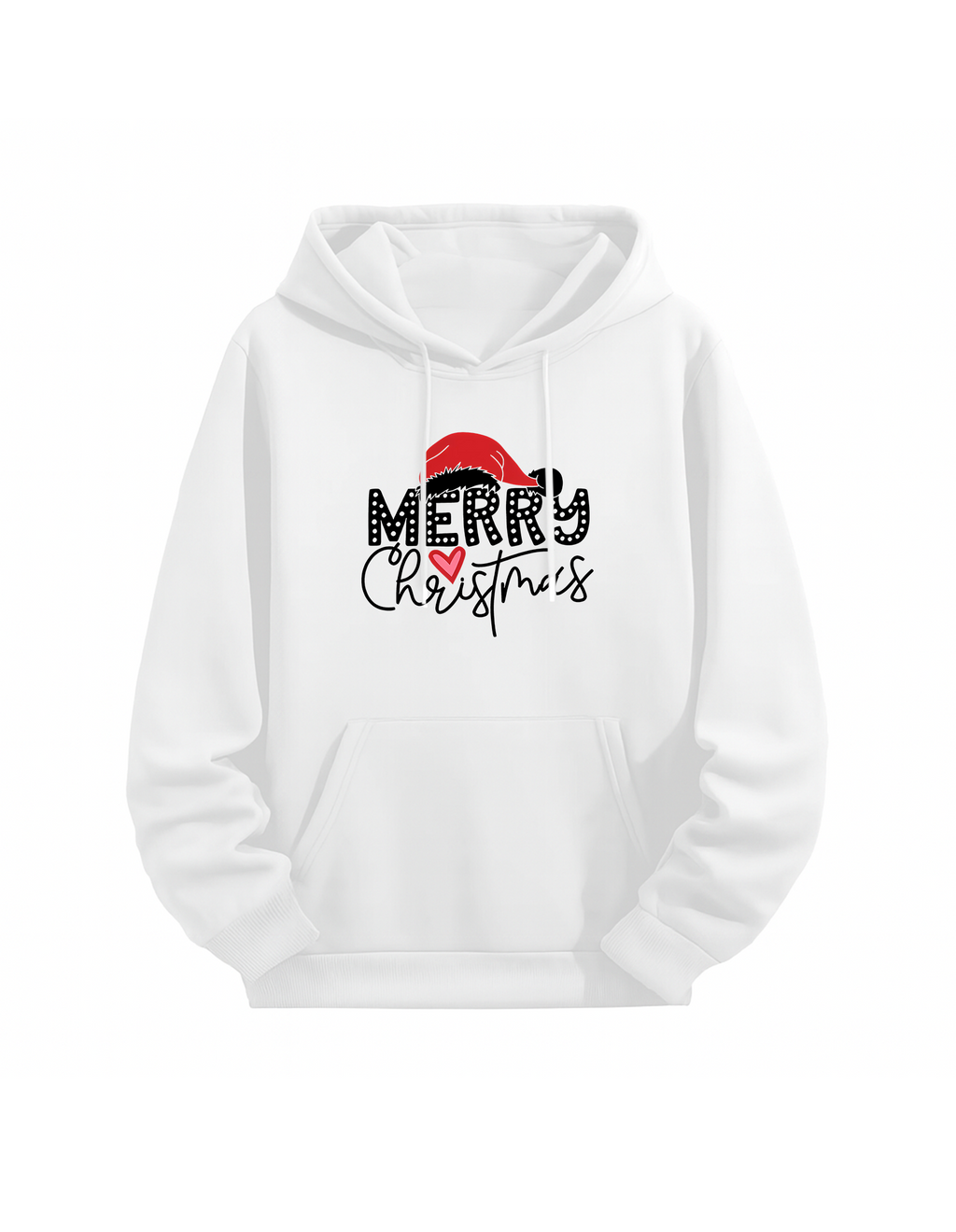 Festive Christmas “Merry Vibes” Hoodie