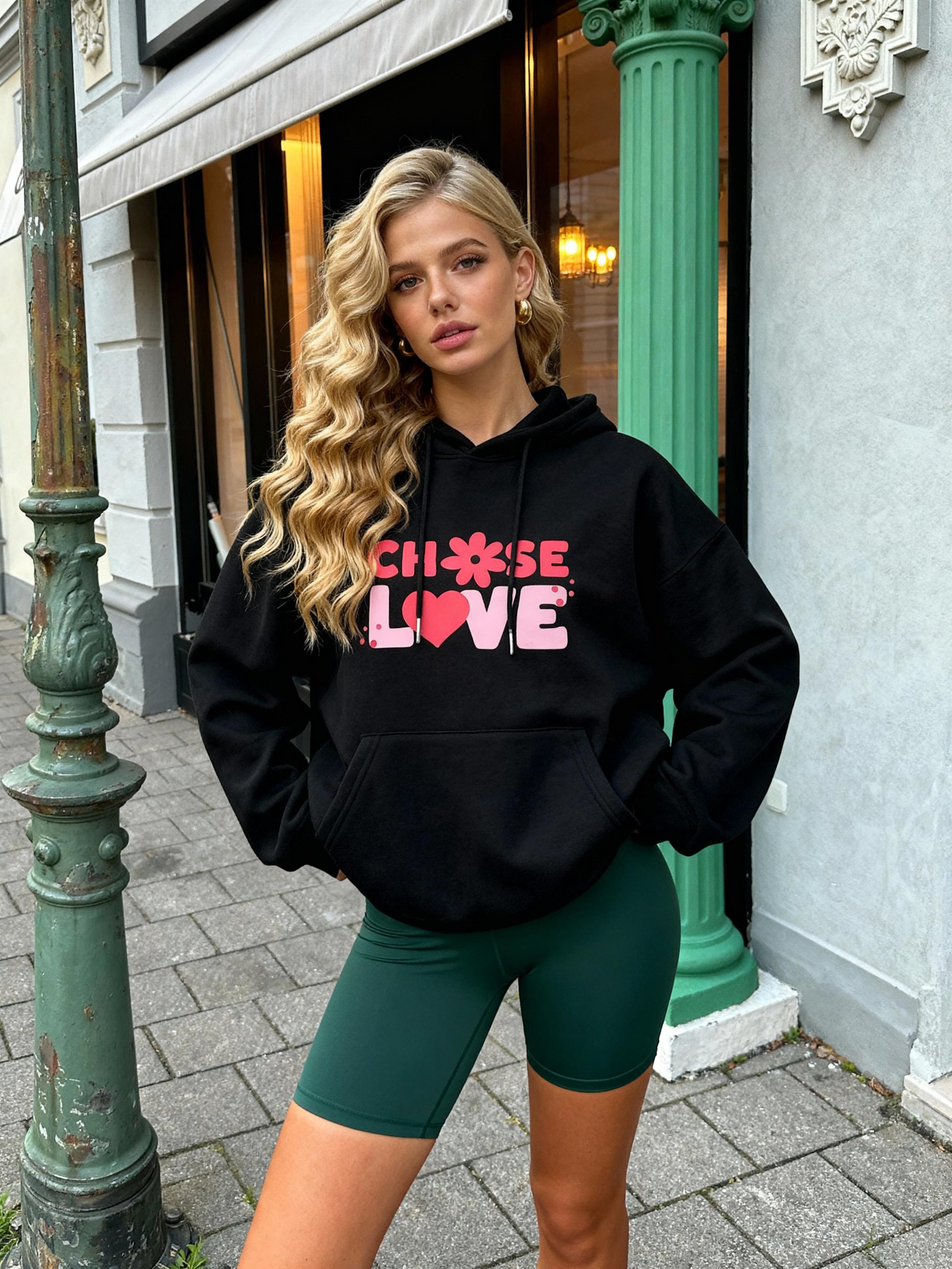 Love Energy Sweet-Street Hoodie