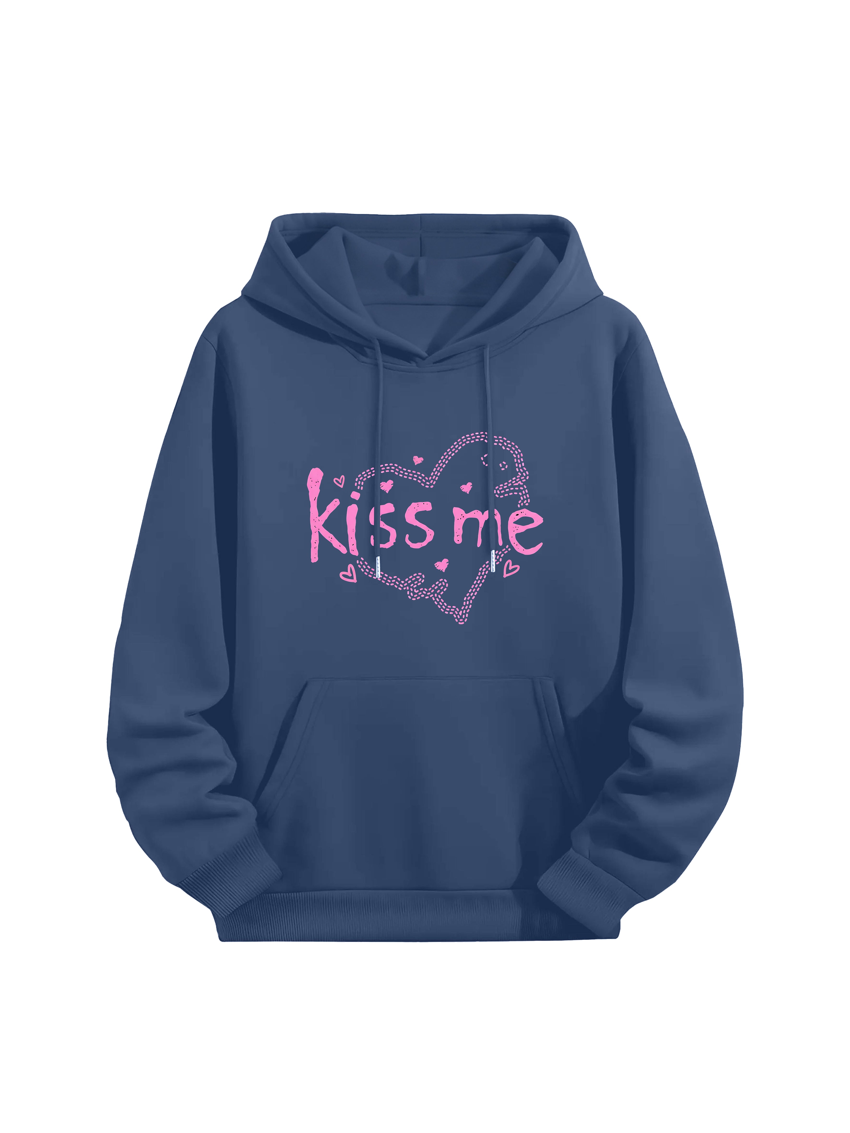 Romantic Kiss Couple Hoodies