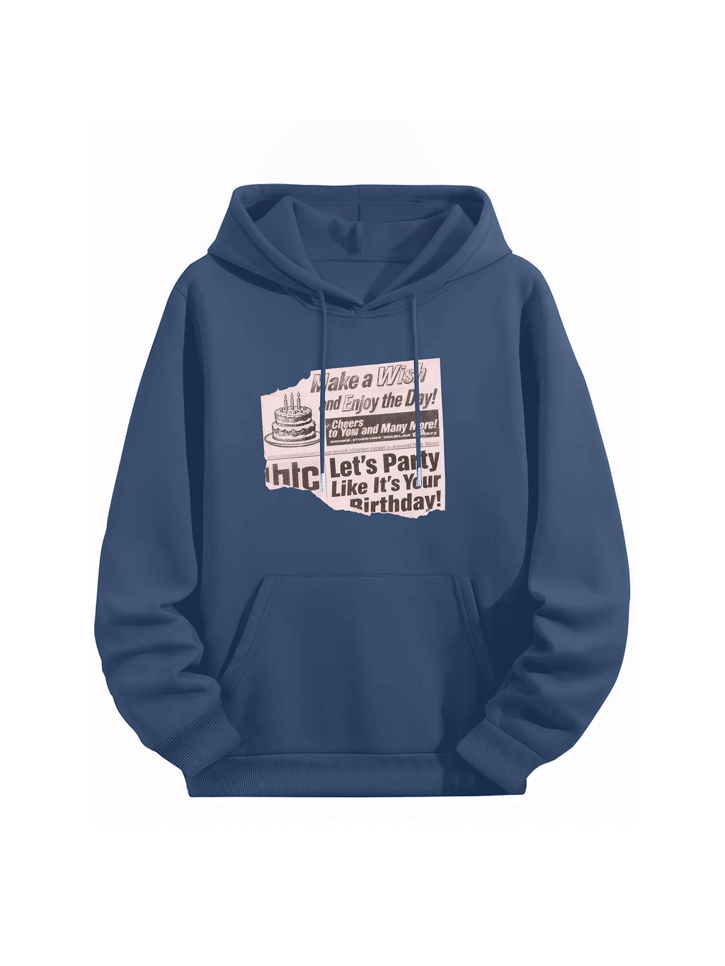 Vintage Newspaper Birthday Party Hoodie