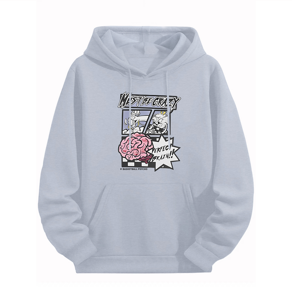 Comic Cyber Brain Urban Hoodie