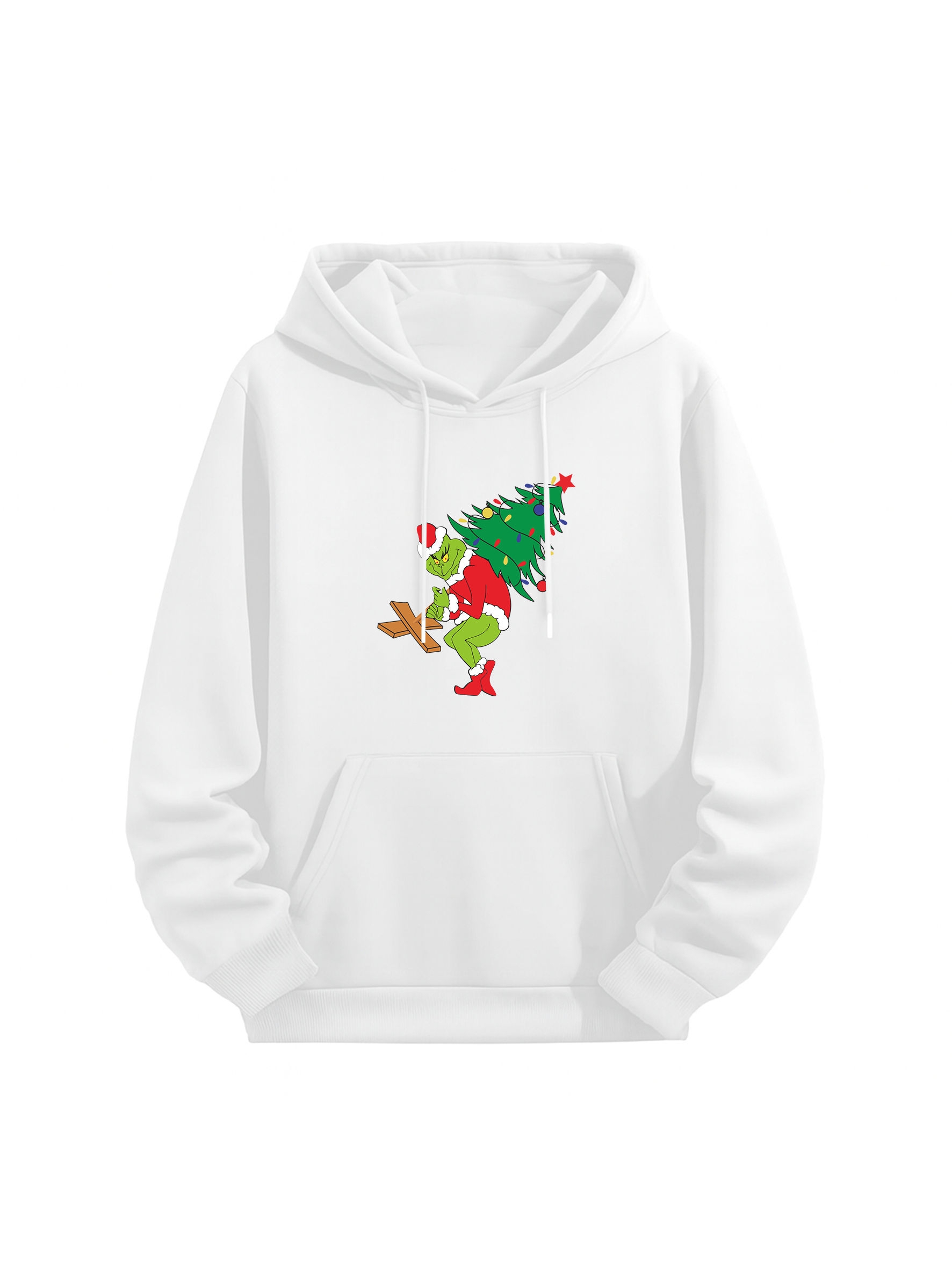 Christmas Edgy “Grinch Style” Graphic Hoodie