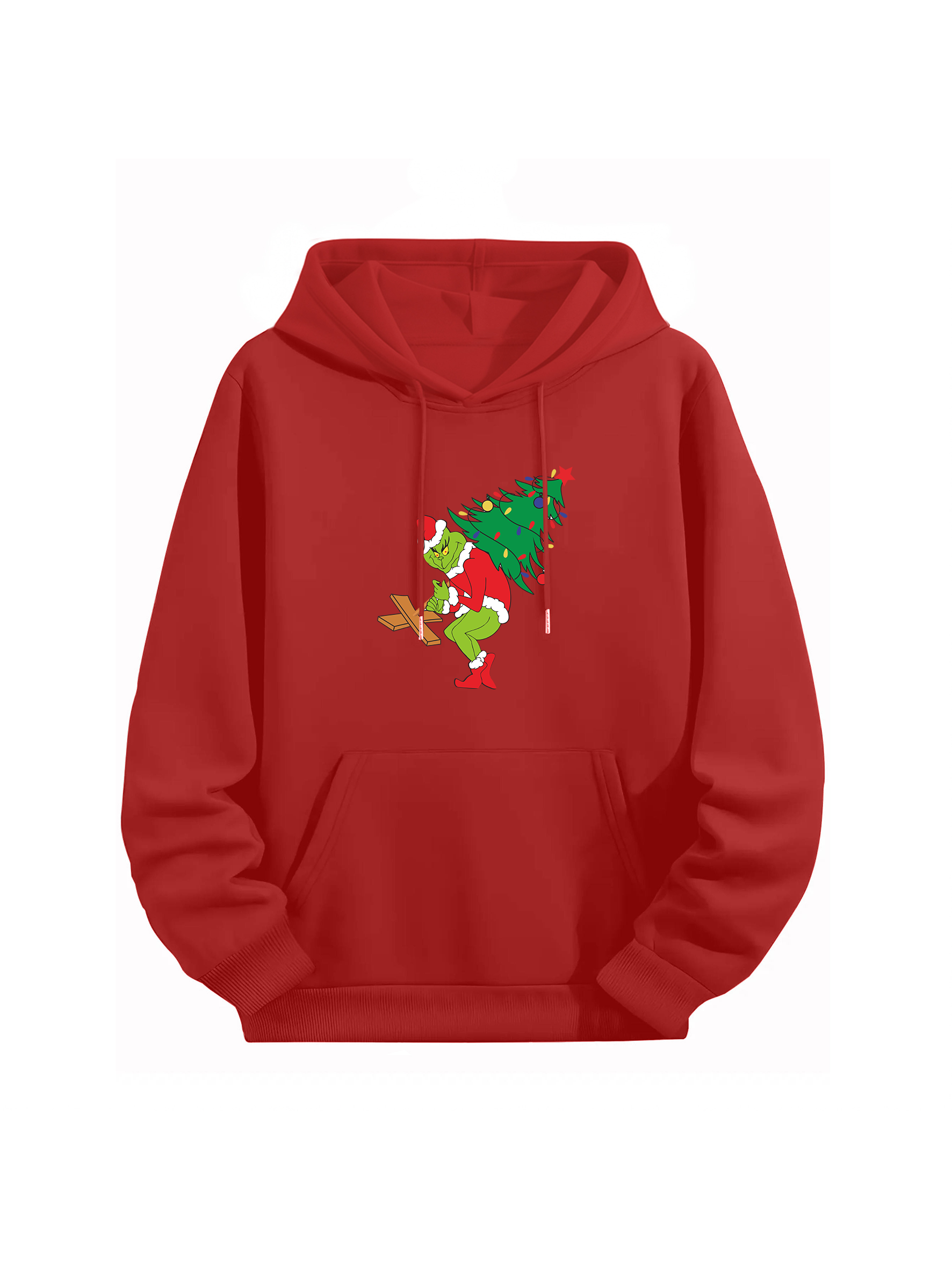 Christmas Edgy “Grinch Style” Graphic Hoodie