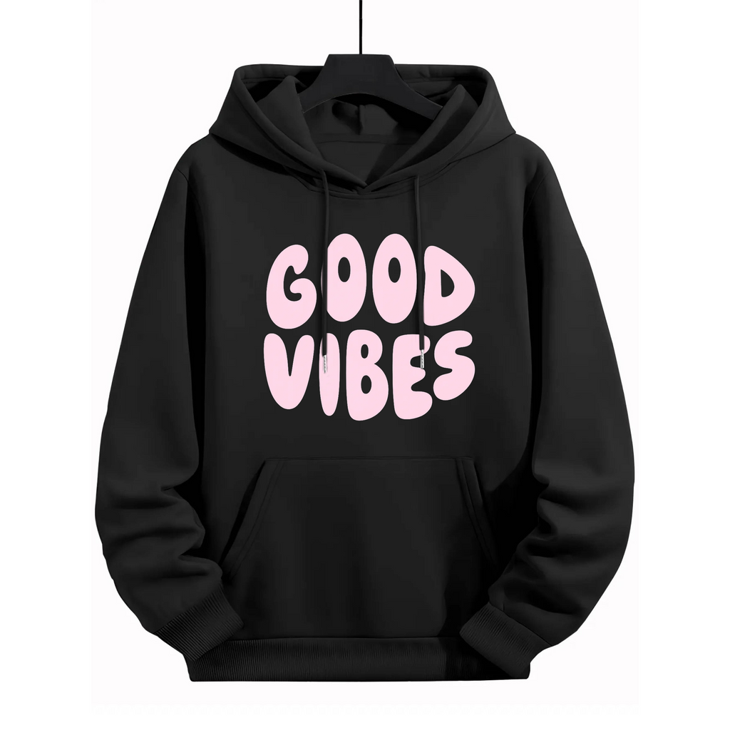 Good Vibes American Casual Hoodie