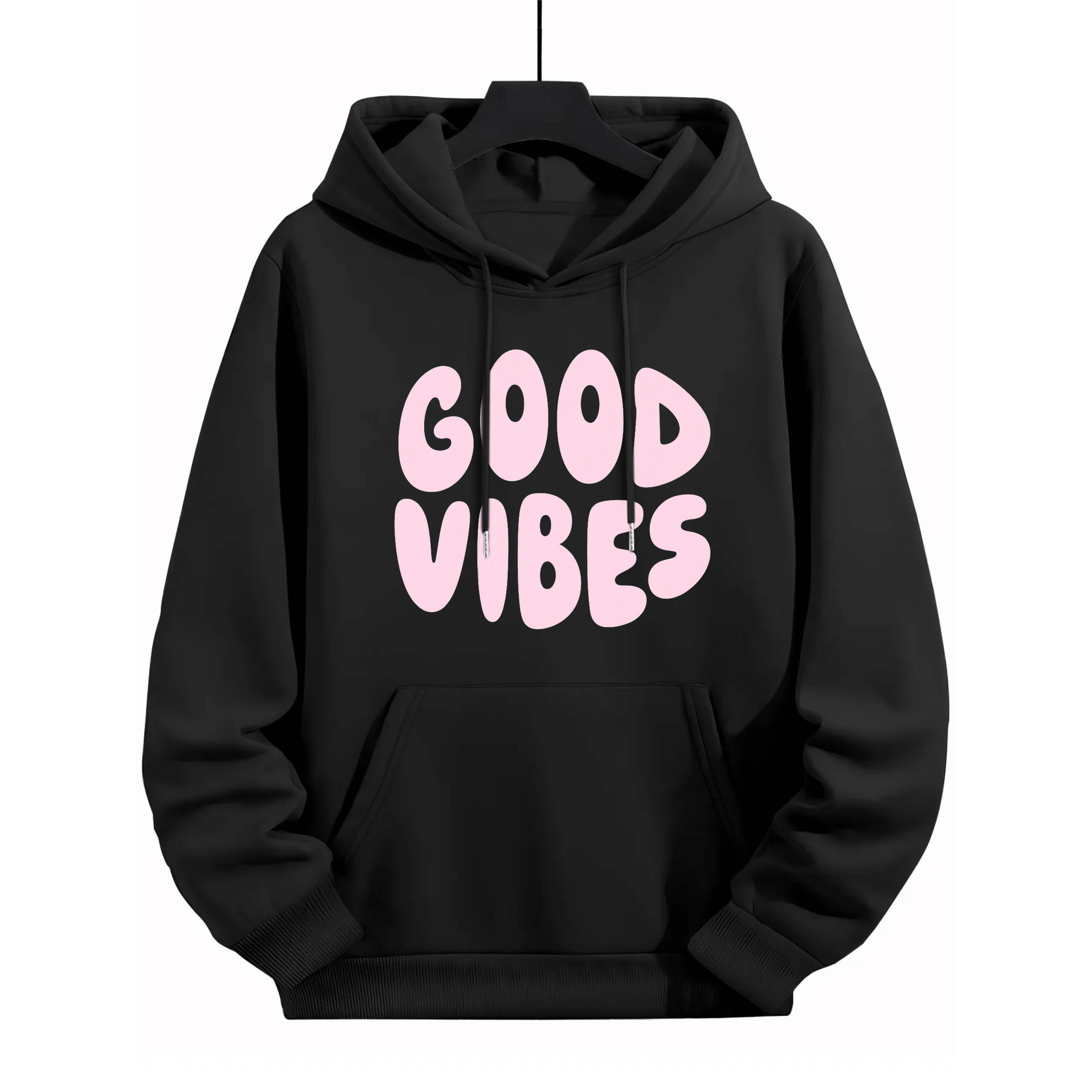 Good Vibes American Casual Hoodie