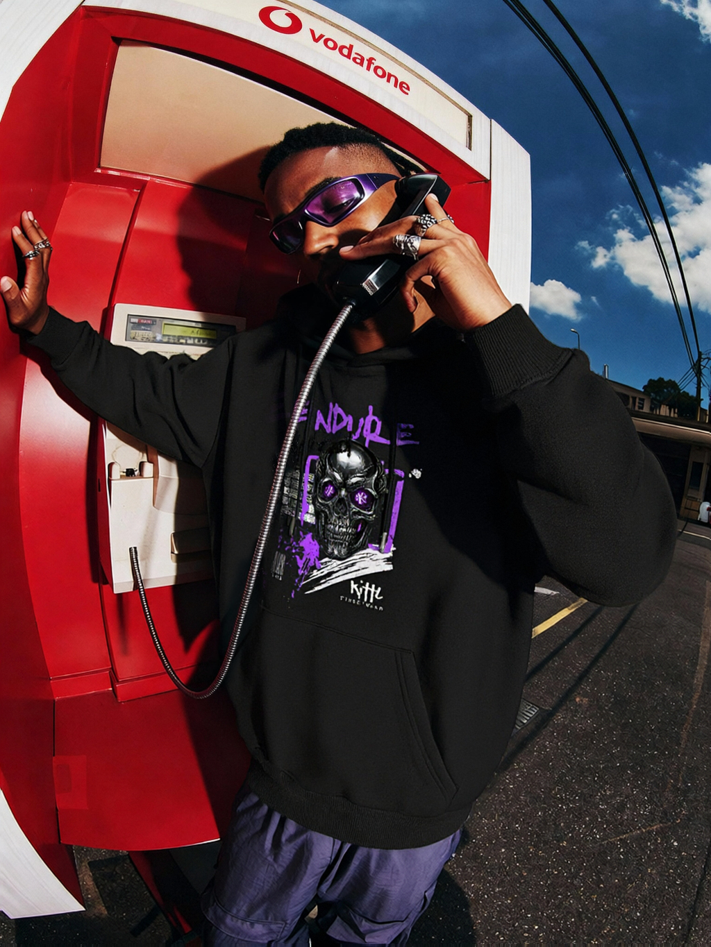 ADRIFT Skull Street Hoodie