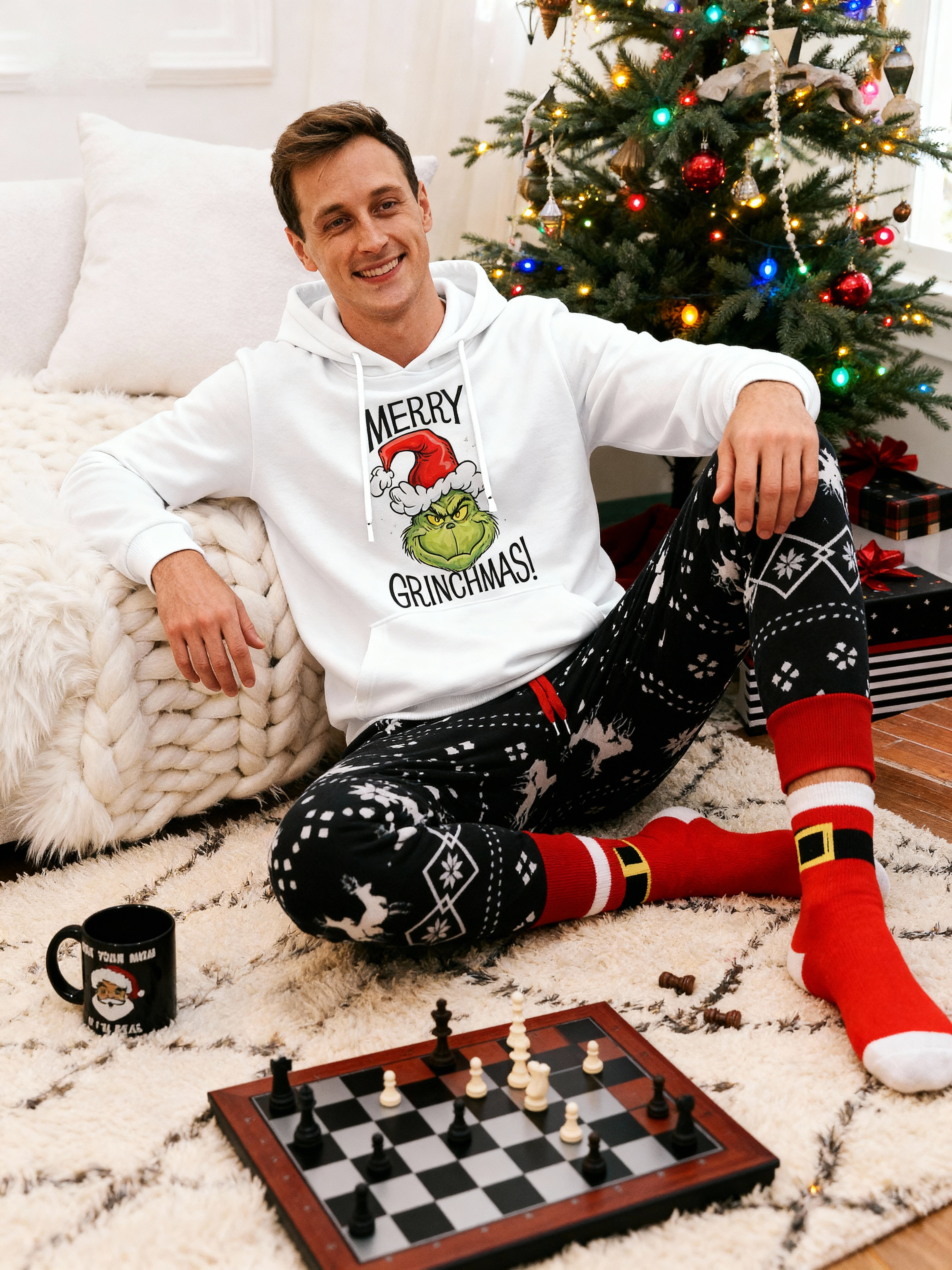 Merry Grinchmas Christmas Hoodie