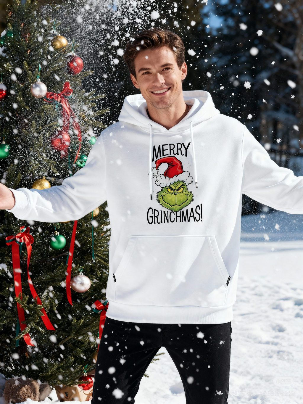 Merry Grinchmas Christmas Hoodie