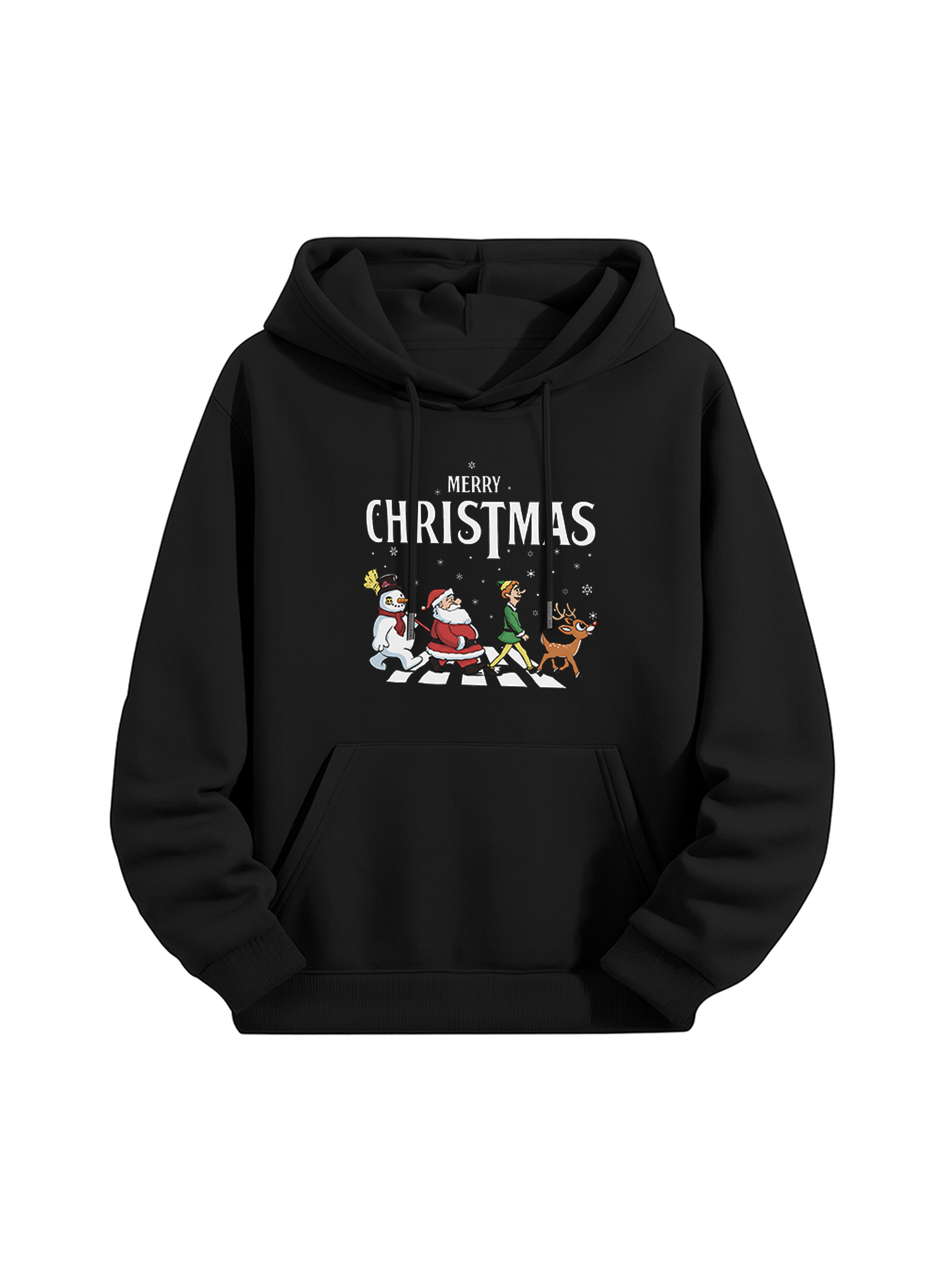 Merry Christmas Abbey Road Style Hoodie