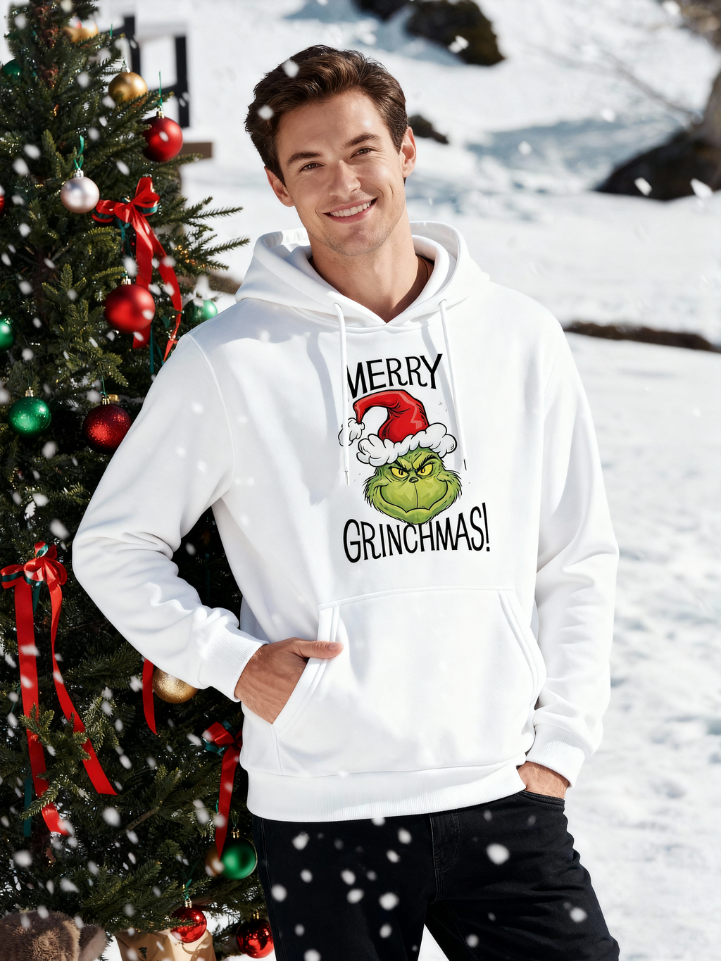 Merry Grinchmas Christmas Hoodie