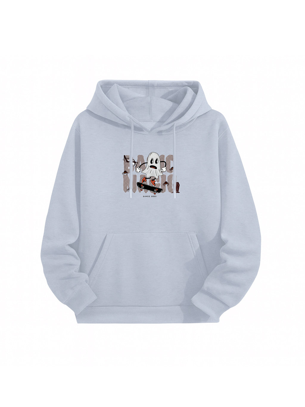 sic Magic Skate Ghost Playful Retro Hoodie