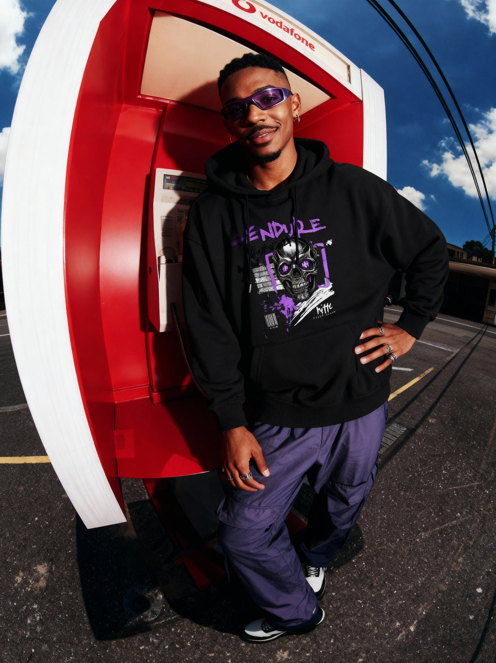 ADRIFT Skull Street Hoodie