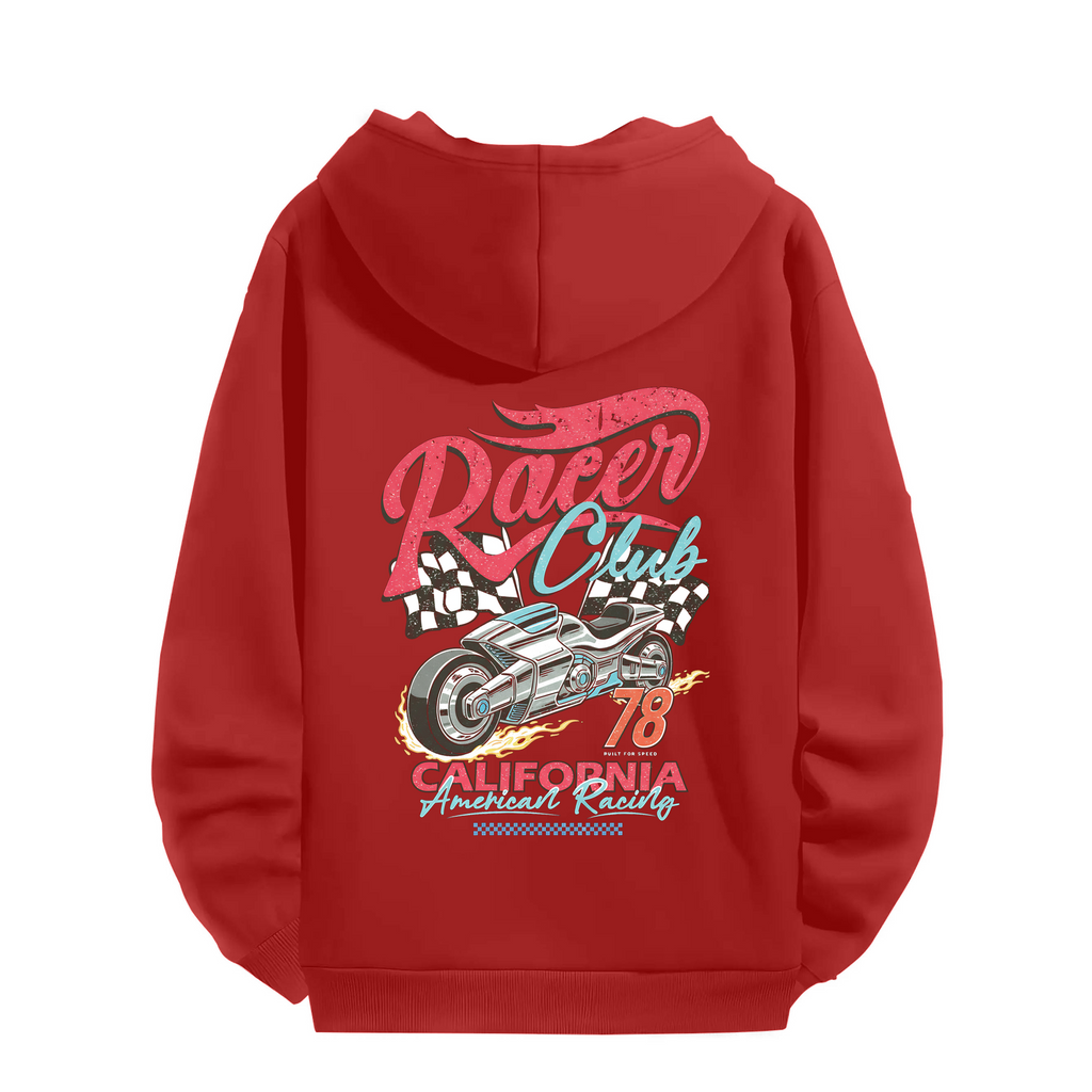 Racer Club Graphic Street Hoodie