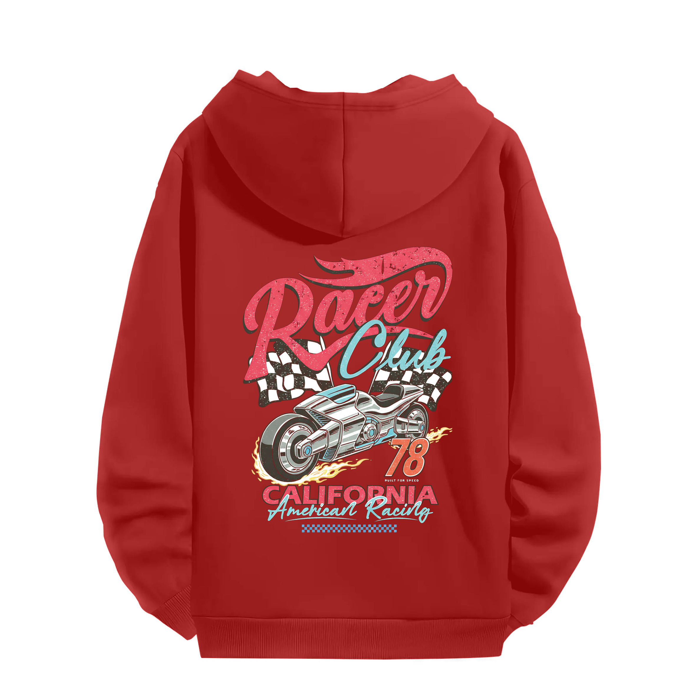 Racer Club Graphic Street Hoodie