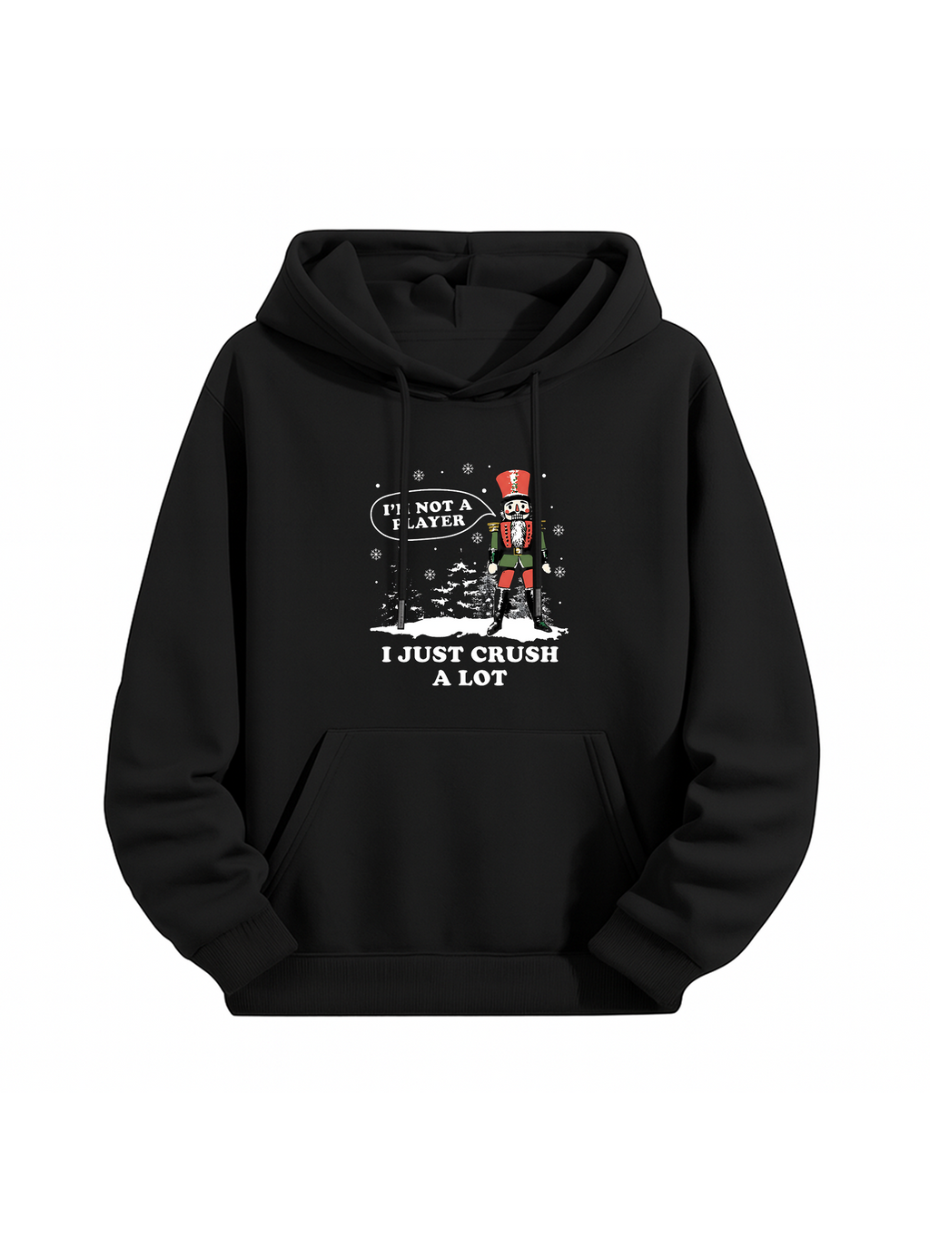 Nutcracker Humor Christmas Hoodie