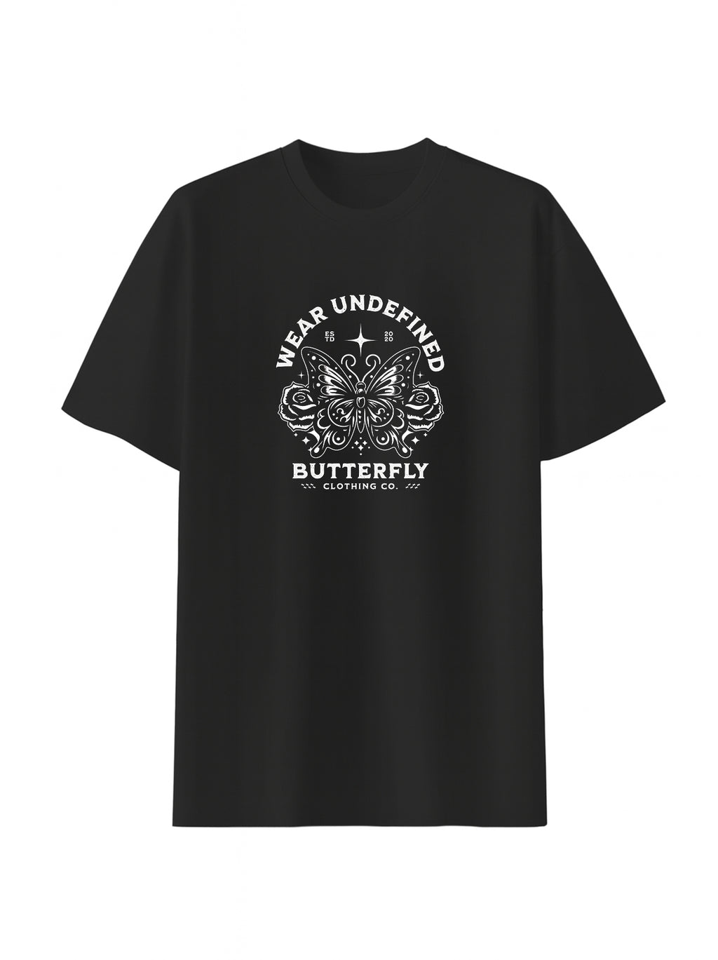 "Wear Undefined Butterfly" Graphic T shirt