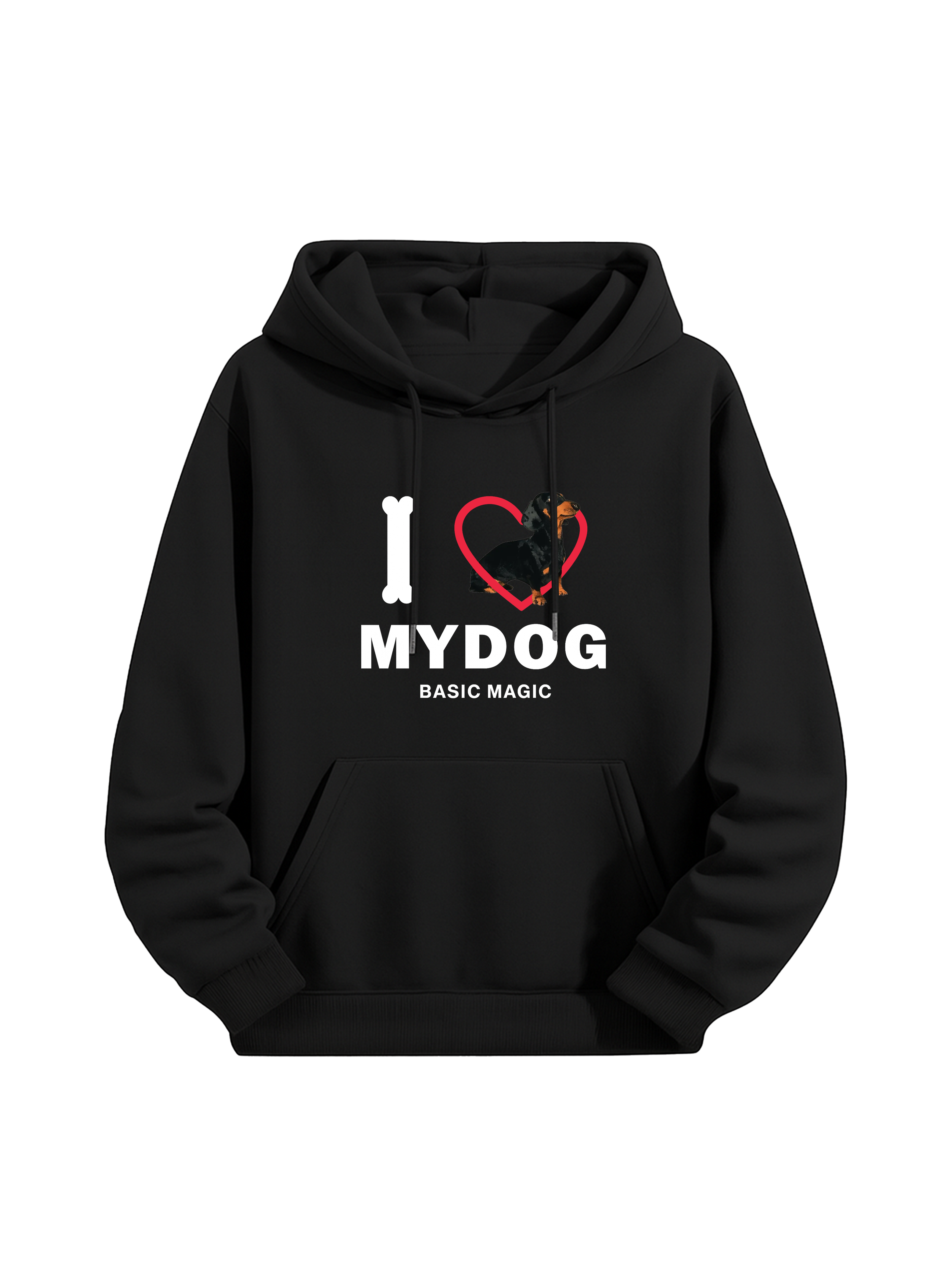 Casual Pet Love Couple Hoodies
