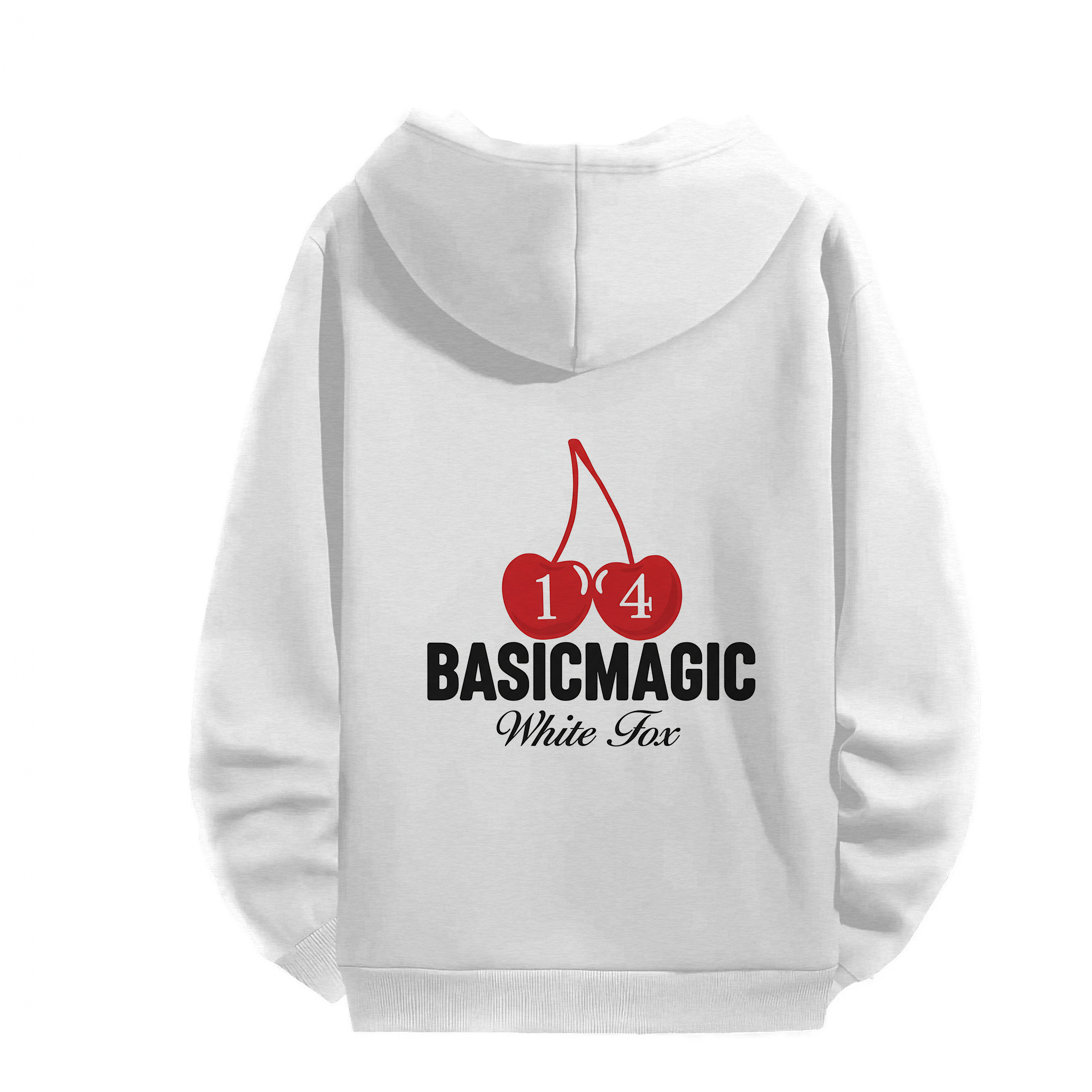 BASICMAGIC Cherry 14 Street Hoodie