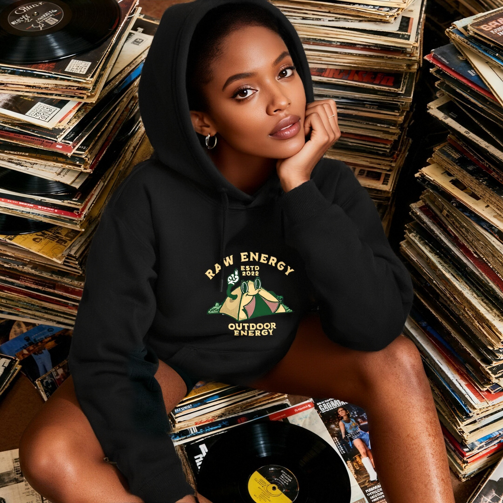 "RAW ENERGY Outdoor" Hoodie
