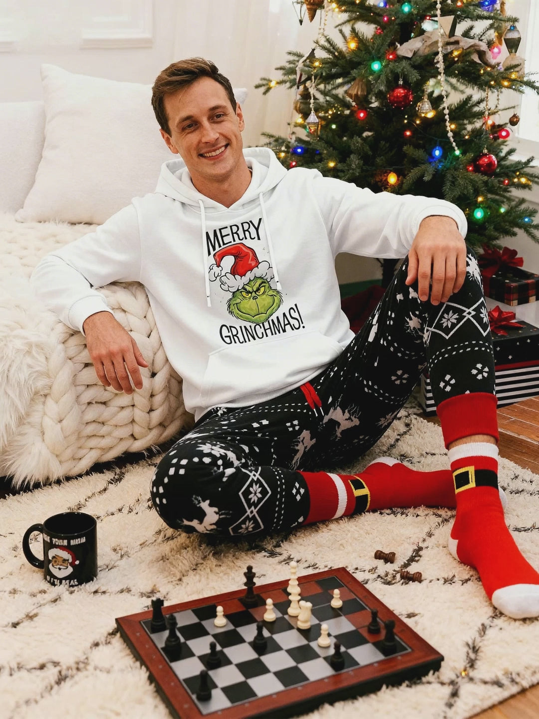 Merry Grinchmas Christmas Hoodie